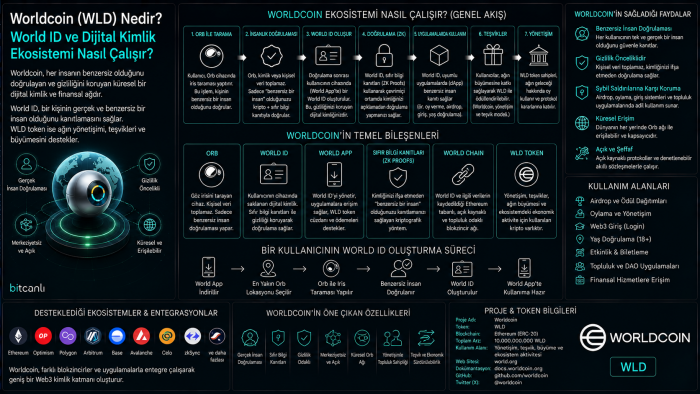 Worldcoin (WLD) Nedir? World ID ve Dijital Kimlik Ekosistemi Nasıl Çalışır?